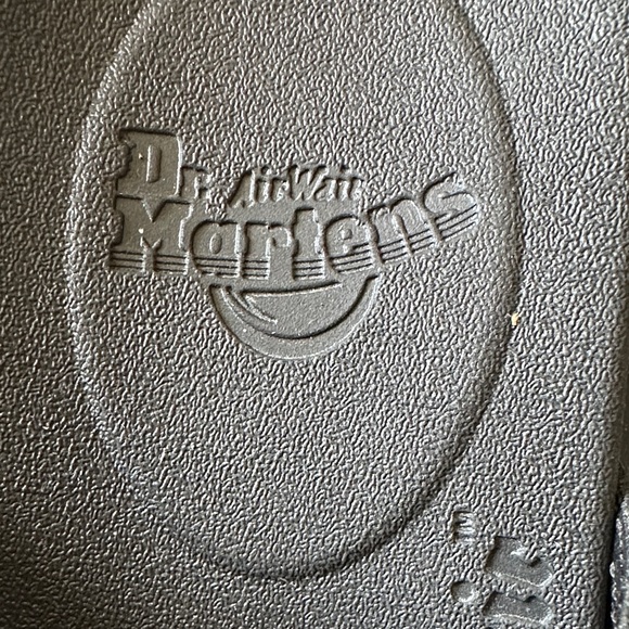 Dr. Martens Black Textured Footwear - Picture 2 of 9